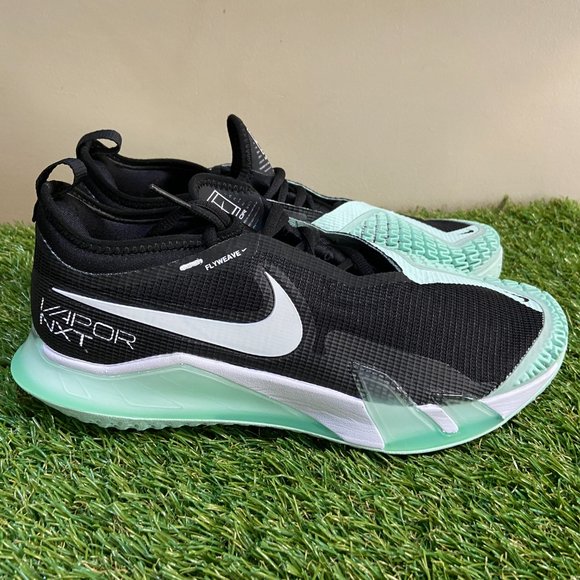 Nike Court React Vapor NXT Tennis Shoes Black Mint Foam CV0724 009 Men 7 Wmn 8.5 main image 7